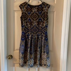 Floral dress stretchy